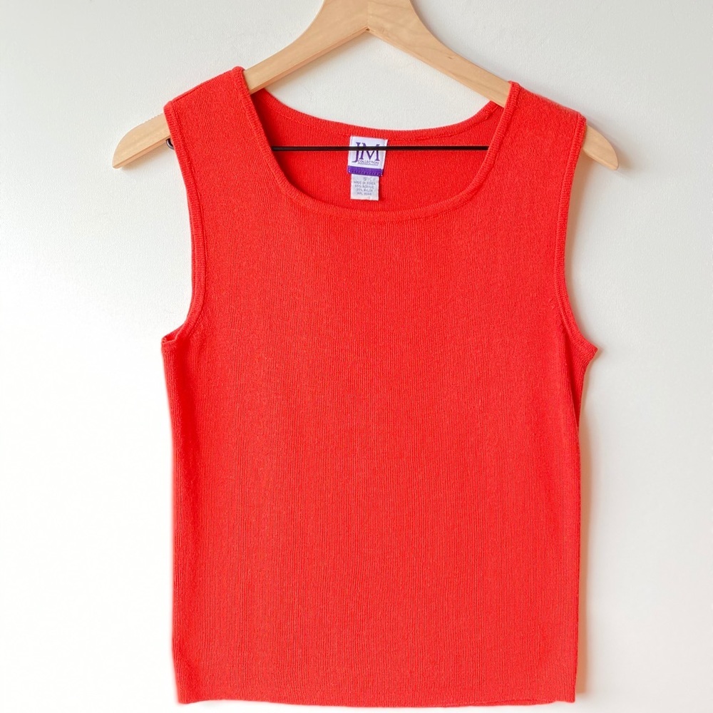 JM Collection Sleeveless Blouse, Size‎ S